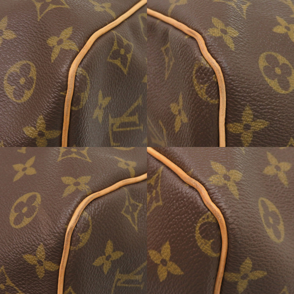 LOUIS VUITTON Brown Monogram Keepall 60 Boston Bag - Picture 4 of 10
